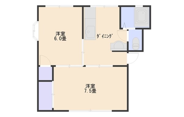 MTヒルズBの物件間取画像